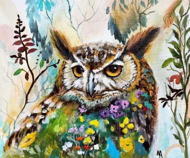 Flower Owl 6.