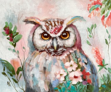 Flower Owl 10