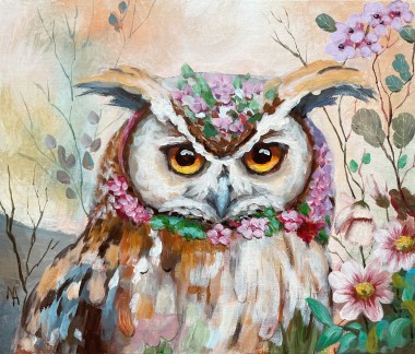 Flower Owl 11