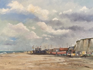 Fishing Vessels at Hastings