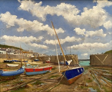 Low Tide at Mousehole, Cornwall
