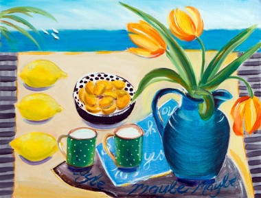 Kumquat Still Life painting for sale