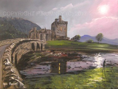 Light Over Eilean Donan Castle