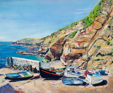 LIZARD POINT BOATS painting for sale