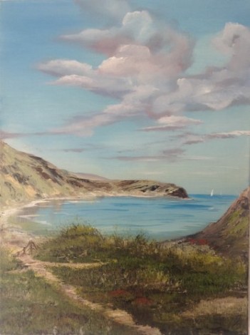 Lulworth Cove x2 (commission)