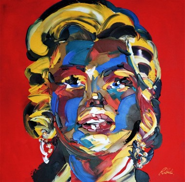 Marilyn Monroe Pop Portrait 018