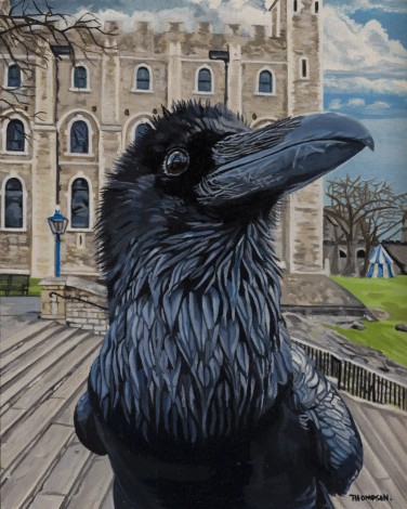 Merlina, London Tower Raven
