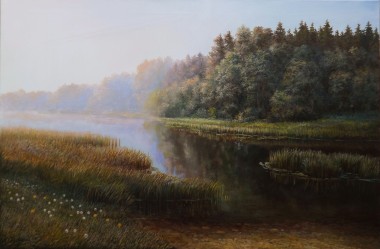 Landscape Morning on the River