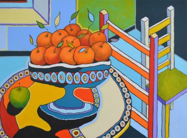 Still Life with Oranges and Chairs
