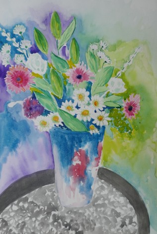 A Vase of Lovely Flowers