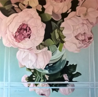 Peonies In October (large canvas)