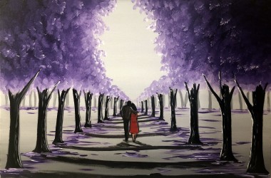 Purple Tree Walk 3