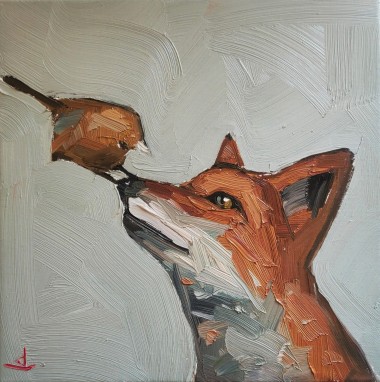 Red Fox & Wren