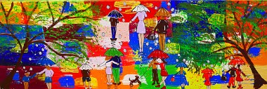 Umbrella painting