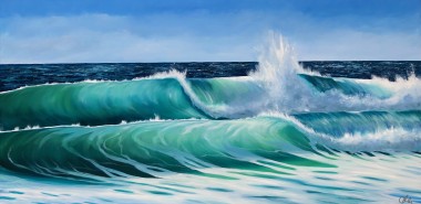 Sea Green Waves IV