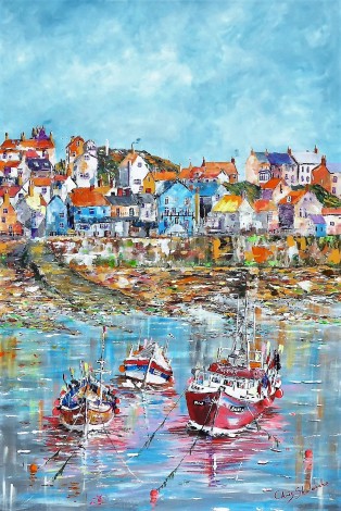 Staithes  Waiting for the TIDE