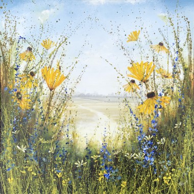 Floral Landscape painting