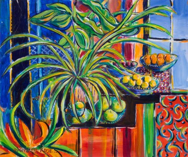 STILL LIFE AFTER MATISSE painting for sale