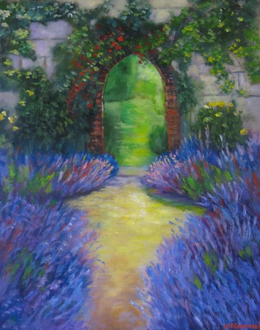 The Lavender Garden, full frontal image