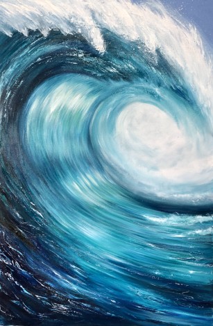 Turquoise Ocean Wave II