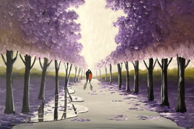 Walk Through The purple Trees