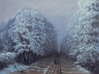 Winter Park 1 Inspired by Ivan Aivazovsky