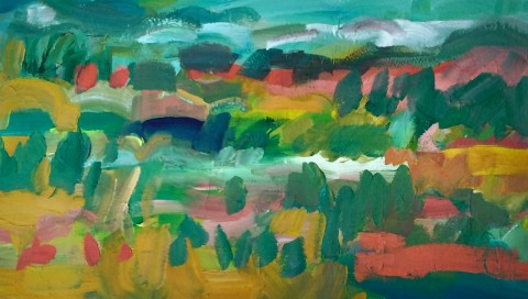 Abstract Hampshire Landscape VIII