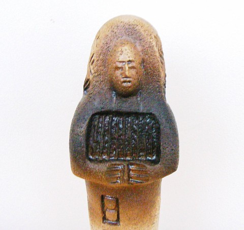 Shabti - Ancient Egyptian Figure – Servant to Amenemhat - Ceramic Sculpture