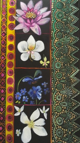 Flora of India. Diptych 