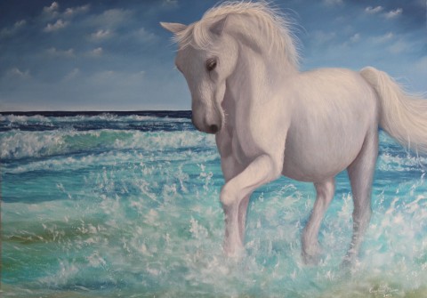 White Horse at Sea