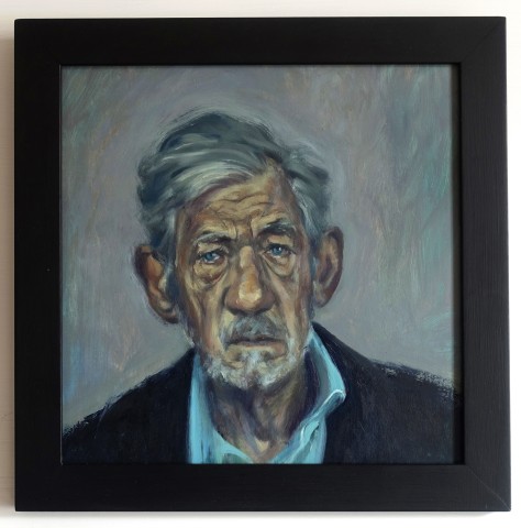 Sir Ian McKellen. Portrait