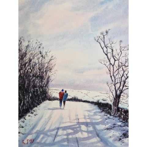 Lovers In Winter

Original watercolour painted by Ricky Figg on watercolour paper