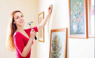 How to Hang Artwork